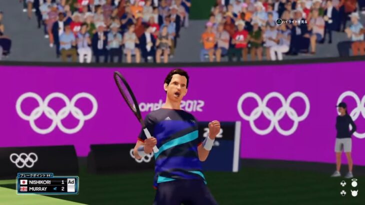 Ao Tennis 2 五輪ドリームマッチ 錦織圭 V マレー ロンドンオリンピック 12 テニス動画まとめ